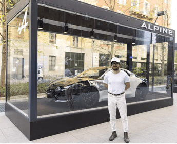 Monochromatic Alpine protagonista della design week di milano