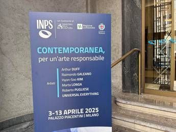Mostre, inaugurata ‘Contemporanea, per un’arte responsabile’ firmata Inps