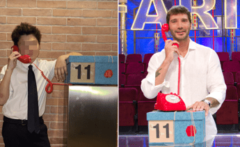 Stefano De Martino, il figlio Santiago lo imita e ‘conduce’ Affari Tuoi: l’incredibile somiglianza