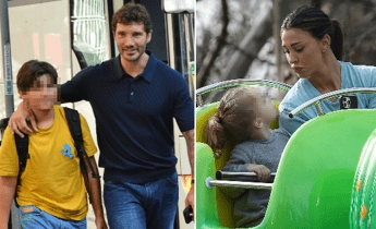 Stefano De Martino, relax in famiglia (allargata): la giornata al parco con Santiago e… Luna Marì