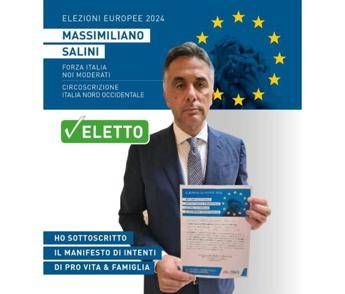 UE. Pro Vita Famiglia: Salini ha disatteso preciso impegno elettorale