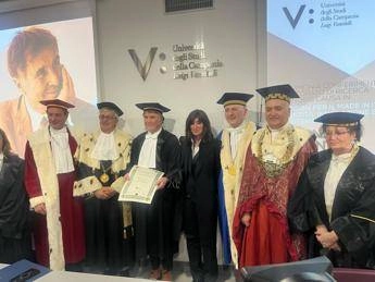Università, a Brunello Cucinelli il dottorato ricerca honoris causa in Architettura dell’ateneo Vanvitelli