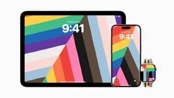 Apple Watch, nuovo cinturino per il mese del Pride 2025 e sfondi iPhone