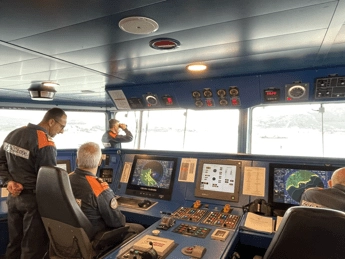 Bayesian, l’Adnkronos a bordo della nave Dattilo sul luogo del naufragio – Video