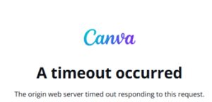 Canva down, la piattaforma di progettazione grafica non è raggiungibile