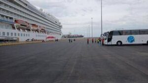 Civitavecchia, oggi per la prima volta nave crociera ormeggiata a Banchina 33