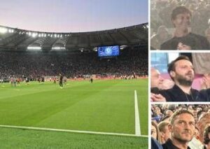 Da Sinner a Cremonini e Totti: stelle e vip per la finale Milan-Bologna