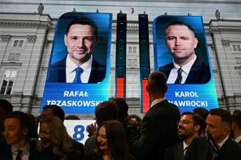 Elezioni Polonia, testa a testa Trzaskowski-Nawrocki: si va al ballottaggio