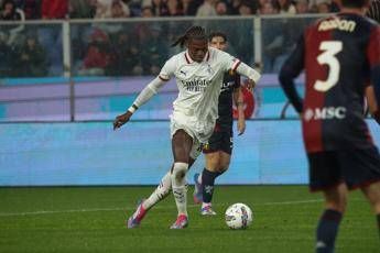 Genoa-Milan 1-2, rete di Leao e autogol di Frendrup