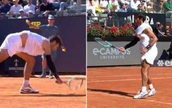 Musetti-Alcaraz, penalità per l’azzurro: cosa è successo