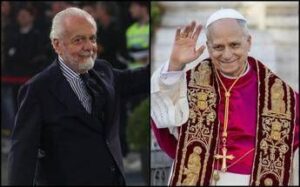 Papa Leone accoglie il Napoli: “Scudetto gran traguardo”. Il dono di De Laurentiis