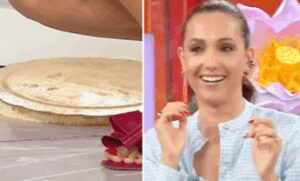 Portano la torta in studio ma… si rovescia a terra: l’incidente a La volta buona