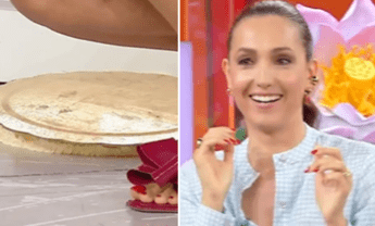 Portano la torta in studio ma… si rovescia a terra: l’incidente a La volta buona