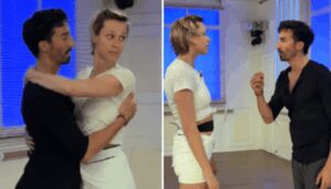 Scintille tra Pellegrini e Peron, le prove di ballo finiscono male: “Ti denuncio per body shaming”