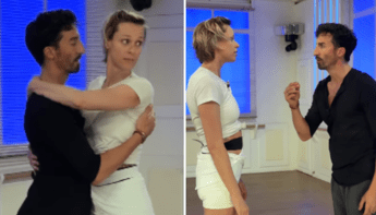 Scintille tra Pellegrini e Peron, le prove di ballo finiscono male: “Ti denuncio per body shaming”