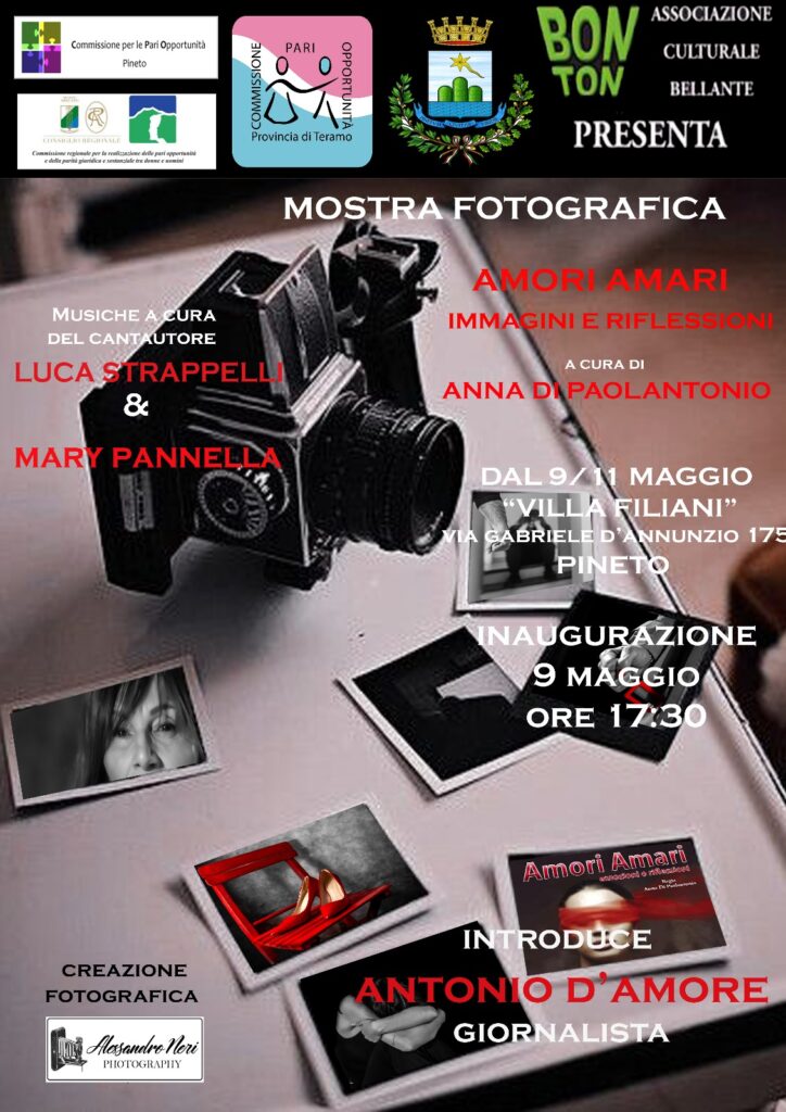 A Pineto la mostra fotografica Amori Amari
