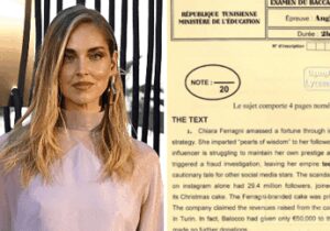 Ferragni tra le tracce della maturità in Tunisia, sotto esame il caso Pandoro-gate
