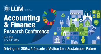 Fino a domani a Bari la conferenza internazionale su ricerca in contabilità e finanza