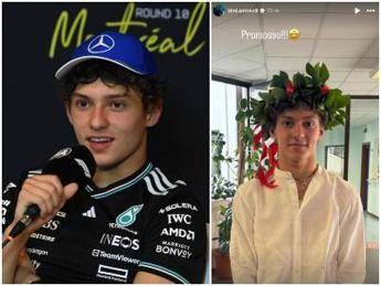 Kimi Antonelli supera l’esame di maturità: “Promosso!”