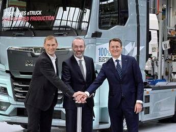 MAN inaugura la produzione in serie dei suoi camion elettrici