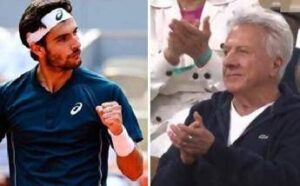 Musetti incanta contro Alcaraz, Dustin Hoffman lo applaude: “Wow” – Video