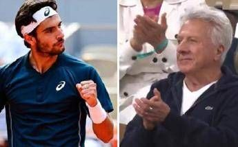 Musetti incanta contro Alcaraz, Dustin Hoffman lo applaude: “Wow” – Video