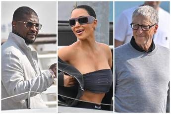 Nozze di Bezos, via alla prima festa a Venezia: arrivano Kardashian, Bloom e Brady