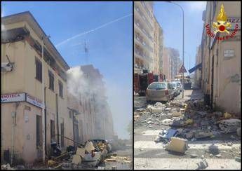 Sassari, esplosione in una palazzina: un ferito grave