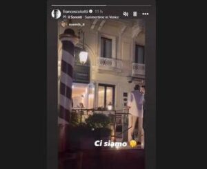 Totti e Noemi a Venezia, coincidenza o invito vip dai Bezos?