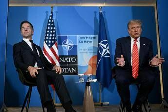 Vertice Nato, Rutte: “Paesi devono trovare soldi”. Trump: “Con alleati su articolo 5”