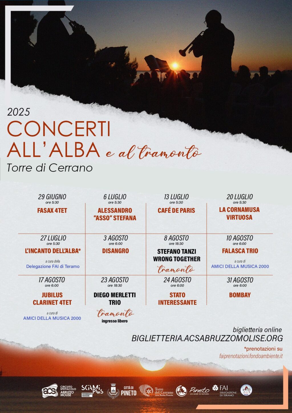 Torre del Cerrano torna a ospitare i Concerti all'Alba