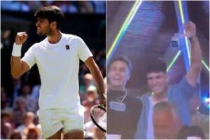 Alcaraz, vacanze dopo Wimbledon: Carlos ‘pizzicato’ in discoteca