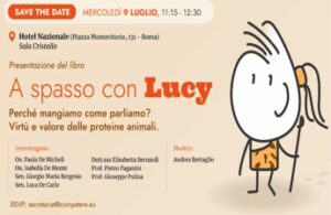 Alimentazione, nel libro ‘A spasso con Lucy’ le virtù e il valore delle proteine animali