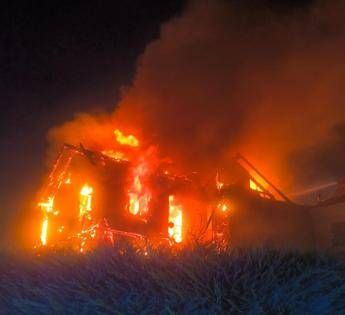 Cuneo, incendio in una palazzina a Cherasco