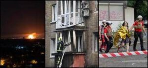 Massiccio attacco russo a Kiev, 2 morti. Zelensky: “Risposta dura a raid Mosca”