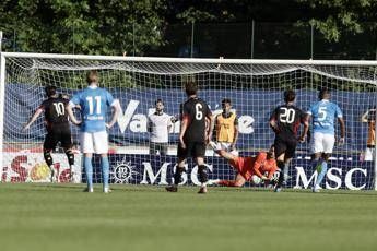 Napoli-Arezzo 0-2, campioni d’Italia k.o. in amichevole