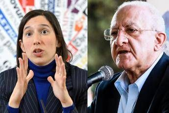 Regionali Campania, Schlein vede De Luca: “Niente veti su candidato”