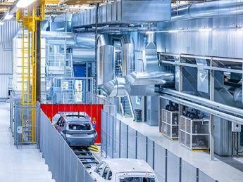 BMW Regensburg adotta il sistema a olio diatermico per una verniciatura più sostenibile