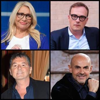 Cerno, Mammucari e Miccio con ‘zia’ Mara Venier a Domenica In