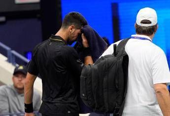 Djokovic, nuovo infortunio? Le smorfie e il medical time-out contro Norrie