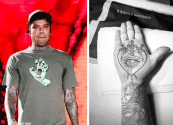 Fedez svela il significato del nuovo tatuaggio: “Il dolore è necessario”