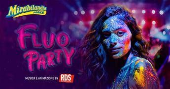 Mirabilandia, sabato 30 agosto torna il Fluo party in collaborazione con Rds