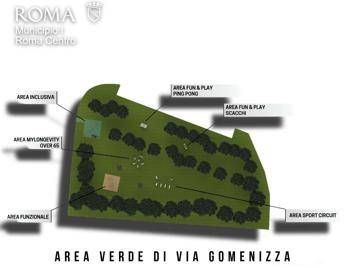 Roma, nel parco di piazzale Maresciallo Giardino partono i lavori per nuova palestra outdoor