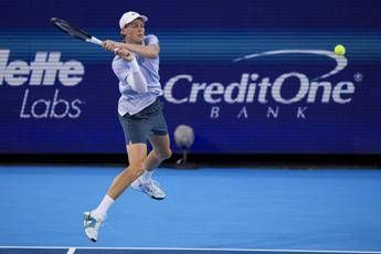 Sinner in finale a Cincinnati, Atmane battuto in 2 set