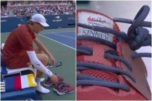Sinner perde un set? Il problema sono… le scarpe