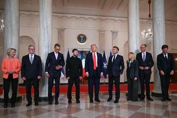 Ucraina, Trump riceve Zelensky e leader europei. Telefonata a Putin