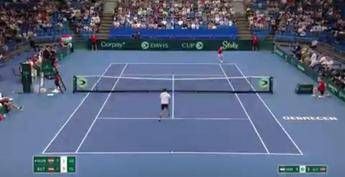 Coppa Davis, il servizio da ping-pong di Piros diventa l’ace dell’anno