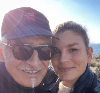 Emma ricorda papà Rosario morto tre anni fa: “Tu sei la casa in cui abito, ti amo”