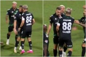 Erkin, follia in Turchia: l’ex Inter tira uno schiaffo a un compagno