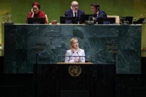 Gaza, Meloni all’Onu: “Israele ha superato il limite”